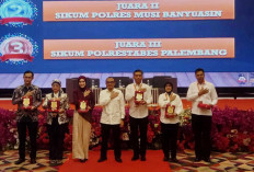 Polres Prabumulih Raih Penghargaan Bergengsi di Rakernis Bidang Hukum Polda Sumsel 2026