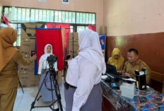 Disdukcapil Prabumulih Jemput Bola ke Sekolah, Permudah Perekaman KTP-el Pelajar