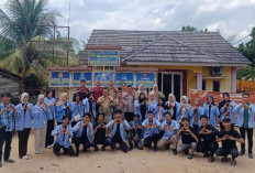 Mahasiswa KKN UIN Raden Fatah Jadi Garda Depan HUT RI ke-81 di Desa Sinar Rambang