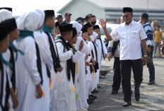 400 Santri Prabumulih Dilepas Ikuti Tasyakuran Akbar BKPRMI Sumsel 2026