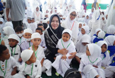 Ratusan Siswa RA Prabumulih Belajar Manasik Haji, Antusias Praktik Tawaf di Islamic Center