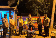 Polres Prabumulih Hidupkan Kembali Satkamling di Desa Kemang Tanduk, Warga Semakin Siap Jaga Lingkungan