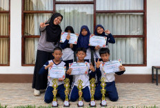 Borong 7 Piala O2SN 2026, SDIT Al-Malik Prabumulih Ukir Prestasi Gemilang