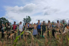 Polres Prabumulih Dorong Warga Manfaatkan Lahan untuk Ketahanan Pangan