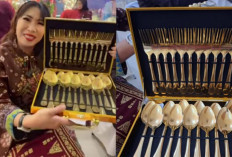 Unboxing Souvenir Mewah Pernikahan Rara Lida-Aladull, Cek Devi: Kotak Emas 