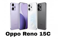 Oppo Reno 15c Resmi Meluncur, Usung Layar 120Hz dan Baterai 6.500mAh