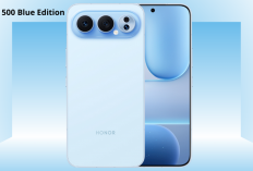 Honor 500 Blue Edition Tampil Mengesankan di 2026, Andalkan Kamera 200 MP dan Baterai Jumbo 8.000 mAh
