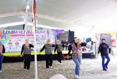 82 Tim Meriahkan Lomba Senam Kreasi KORMI di HUT ke-25 Prabumulih