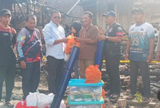 Rumah Ludes Dilalap Api, Wali Kota Prabumulih Langsung Salurkan Bantuan
