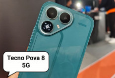 Tecno Pova 8 5G Resmi Jadi Sorotan, Bawa Baterai Jumbo 8.000 mAh dan Layar 144Hz