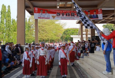 Semarak HUT RI ke-81, SD Negeri 59 Prabumulih Tampil Penuh Semangat di Lomba Gerak Jalan