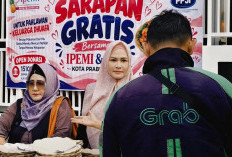 Sasar Pahlawan Keluarga, 200 Porsi Sarapan Gratis IPEMI–PPJI Prabumulih Ludes Sekejap