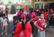 Meriah! Polsek RKT Gelar Lomba 17-an, Polisi Prabumulih dan Warga Berbaur Jadi Satu