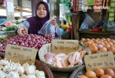 Harga Sembako Berangsur Turun, Warga Prabumulih Sambut Gembira