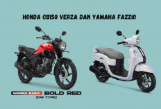 Honda Sport CB150 Verza Vs Yamaha Fazzio, Pilih Mana Untuk Aktivitas Harian?