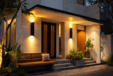 5 Inspirasi Lampu Teras Minimalis untuk Membuat Fasad Rumah Lebih Menarik