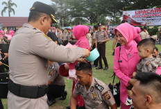 68 Personel Polres Prabumulih Resmi Naik Pangkat, Kapolres: Ini Amanah, Bukan Sekadar Penghargaan