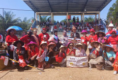 Karnaval HUT RI ke-81 di Talang Nangka Meriah, Warga Tampilkan Kostum Beragam Profesi