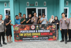 Cegah Karhutla, Polres Prabumulih Edukasi Warga Desa Karangan