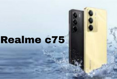 realme C75, HP Rp2 Jutaan dengan Baterai 6.000 mAh, Kamera 50 MP, dan Fitur Tahan Air