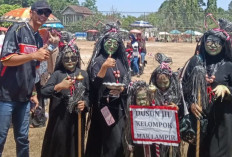 Totalitas Tanpa Batas, Dusun III Bawa Rombongan 'Mak Lampir' di Kegiatan Karnaval