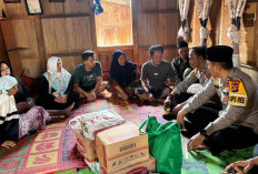 Polres Prabumulih Peduli, Salurkan Bantuan untuk Korban Kebakaran di Payuputat