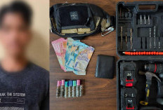 Bobol Ruko di Prabumulih, Pria 24 Tahun Diciduk Polisi, Parfum dan Mesin Bor Disita