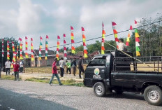 Sambut HUT RI ke-81, Kades Tanjung Telang Ajak Warga Kibarkan Merah Putih Selama Agustus
