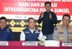 Jaringan Narkoba Besar di Sumsel Digagalkan, Ribuan Pil Ekstasi dan Sabu Disita