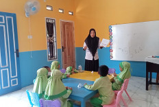 Asah Motorik dan Kognitif, TK IT Shoutul Quran Prabumulih Kemas Belajar Hijaiyah dengan Asyik