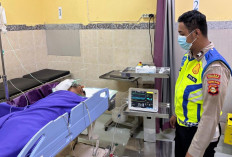 Tabrakan Beruntun di Depan Mapolres Prabumulih, Tiga Orang Terluka