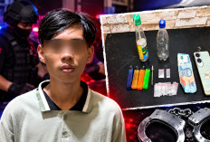 Polisi Amankan Pemuda 19 Tahun di Pondok Desa Karangan, Dua Paket Diduga Sabu Disita