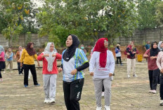 Pagi Sehat di Stadion Talang Jimar, Ribuan Warga Prabumulih Ikuti Senam Bersama