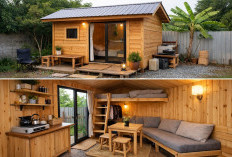 Tiny House Kayu Rp20 Jutaan Jadi Alternatif Hunian Murah, Begini Ukuran dan Rincian Biayanya