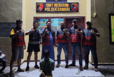 Kurang dari 24 Jam, Polisi Ringkus Remaja Pelaku Pencurian Material Bangunan di Cambai