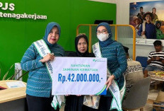 Peringatan Harpelnas 2026: BPJS Ketenagakerjaan Prabumulih Serahkan Santunan untuk Keluarga Guru Ngaji