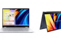 ASUS Vivobook 14 Flip, Laptop 2-in-1 Serbaguna dengan Baterai Super Tahan Lama