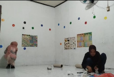PAUD/TK Al Khawarizmi Percantik Kelas dengan Origami, Ciptakan Suasana Belajar yang Ceria