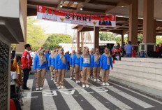 Tak Biasa! DLH Prabumulih Bikin Heboh dengan Aksi 'Senggol Dong' di Lomba Gerak Jalan