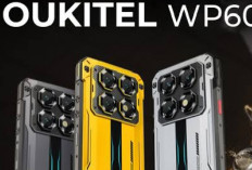 Oukitel WP60, HP Rugged 5G dengan Baterai 10.000 mAh dan Kamera 108MP, Siap Hadapi Kondisi Ekstrem