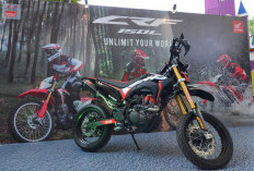 Fitur Keamanan Honda CRF150L 2026, Rem Cakram dengan Suspensi Panjang dan Ban Trail