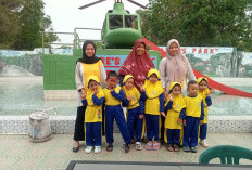 Bukan di Sindur Park, Siswa TK IT Shoutul Quran Prabumulih Asyik Berenang di Rere Water Park