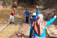 Sungai Kelekar Kian Surut, Sampah Rumah Tangga Jadi Sorotan DLH Prabumulih