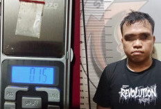 Satresnarkoba Polres Prabumulih Amankan Sopir Pemilik Sabu 0,15 Gram