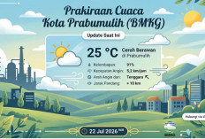 Update BMKG: Prabumulih Diselimuti Cuaca Cerah Berawan, Ini Kondisi Terkininya