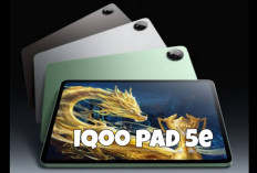 Tablet Gaming Baru iQOO Pad 5e Meluncur, Visual Mulus dan Performa Kencang