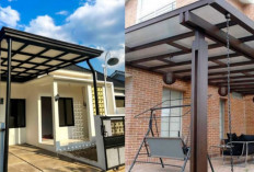 Tak Lagi Polos! Ini 5 Desain Tiang Kanopi Baja Ringan Paling Menarik