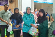 Sembako Subsidi Diserbu Warga, Pasar Murah Prabumulih Langsung Ludes