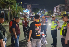 Polres Prabumulih Gelar Razia Malam, Puluhan Personel Sisir Titik Rawan