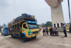Belasan Truk Terjaring Razia di Prabumulih, Petugas Temukan Pelanggaran ODOL